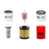 Filter kit for Timberwolf TW230DHB with Kubota V1505 Engine