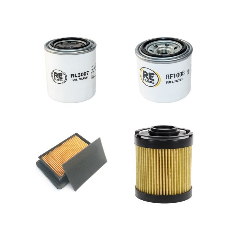 Filter kit for Timberwolf TWS426TDHB with Kubota V1505T-EU1 Engine