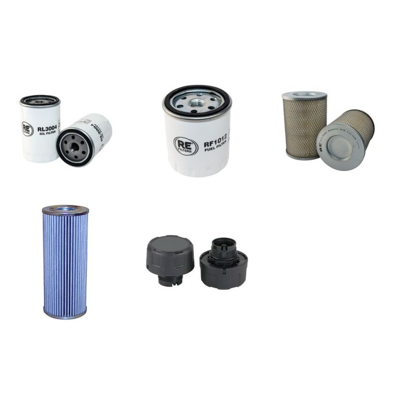 TKD 1800 Filter Service Kit w/Deutz F2L511 Eng.   YR  1990