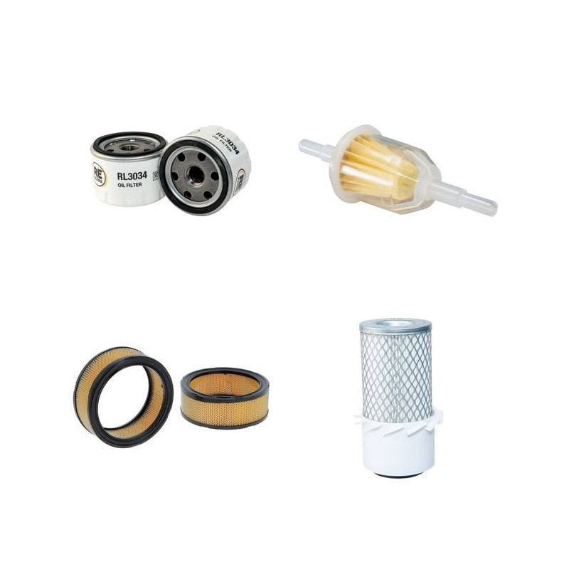 Filter Kit for Toro 66 RAKE-O-VAC with Kohler Engine