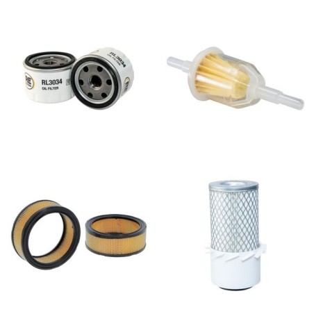 TORO 66" RAKE-O-VAC Filter Service Kit w/Kohler Eng.