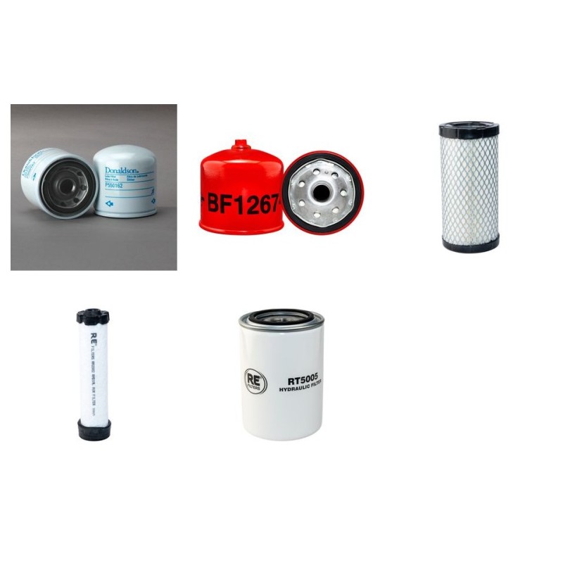 Filter Kit for Toro Dingo TX 525 with Kubota D902E Engine