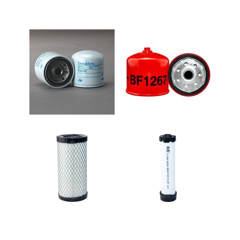 TORO DINGO TX 525 Filter Service Kit Air Oil Fuel Filters w/Kubota D902E Eng.