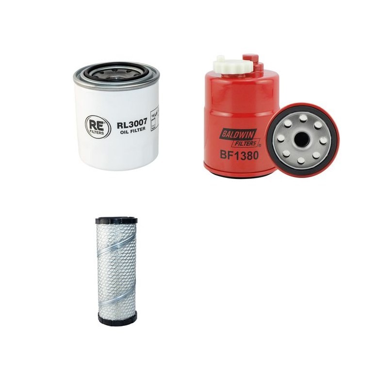 TORO GREENSMASTER 5400 D Filter Service Kit Air Oil Fuel Filters w/Kubota D1105T Eng.