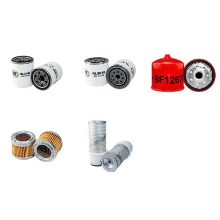 TORO GROUNDMASTER 220 D Filter Service Kit w/Mitsubishi L3C Eng.