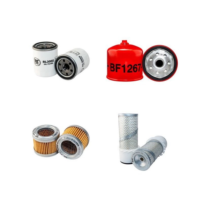TORO GROUNDMASTER 220 D Filter Service Kit w/Mitsubishi L3C Eng. Air, Oil, Fuel Filters