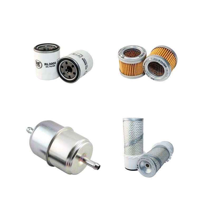 TORO GROUNDMASTER 224 D Filter Service Kit Air Oil Fuel Filters w/Mitsubishi  Eng.