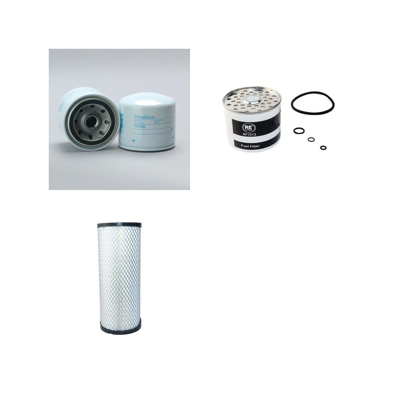Filter Kit for Toro GroundsMaster 3000 D with Peugeot XUD9 Engine Air, Oil, Fuel Filters