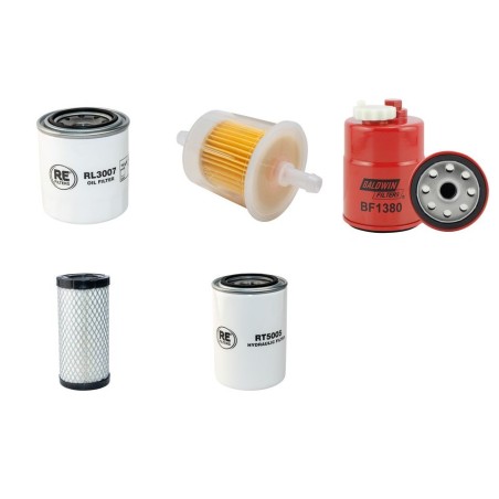 Filter Kit for Toro GroundsMaster 3100 D with Kubota D1105E Engine