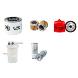 Filter Kit for Toro GroundsMaster 325 D Air Oil Fuel Filters with Mitsubishi Engine