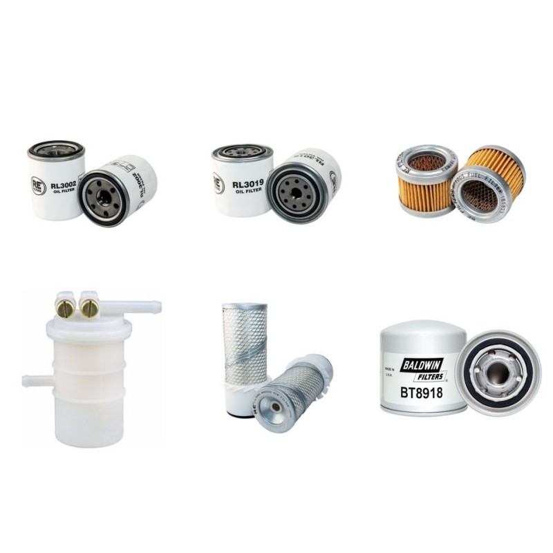 TORO GROUNDMASTER 327 D Filter Service Kit w/Mitsubishi  Eng.