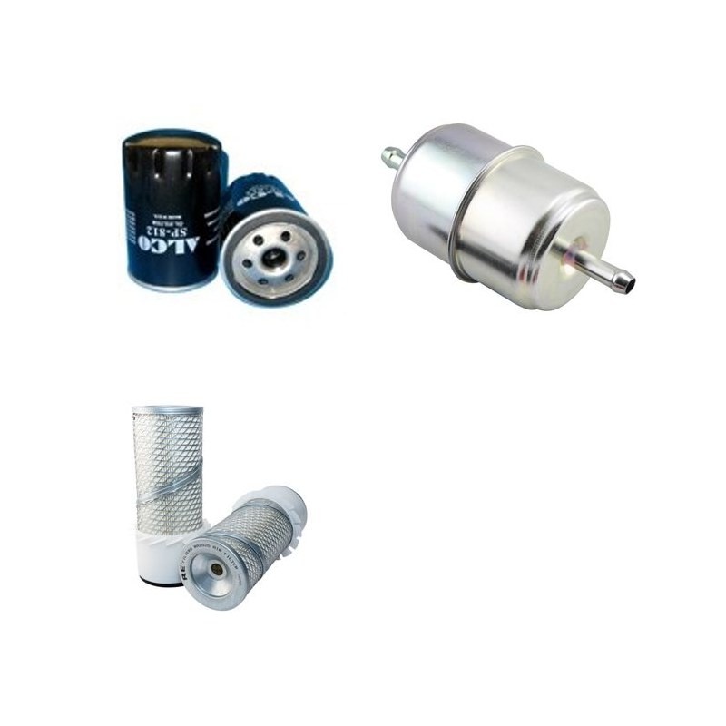Filter Kit for Toro GroundsMaster 345 Air Oil Fuel Filters