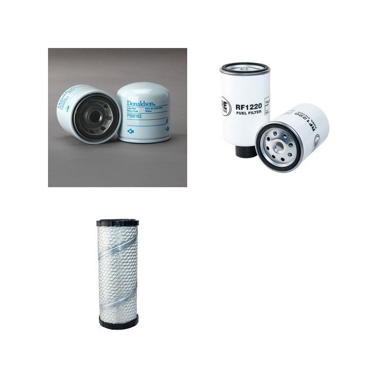 Filter Kit for Toro GroundsMaster 360 Air Oil Fuel Filters with Kubota Engine
