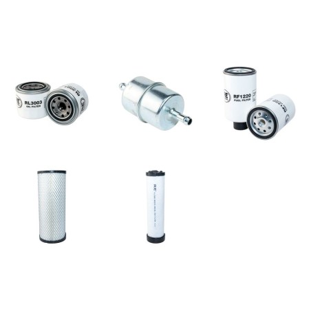 Filter Kit for Toro GroundsMaster 4300 D Air Oil Fuel Filters with Kubota Engine