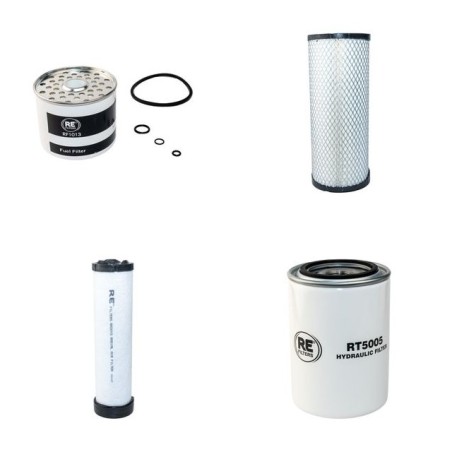 TORO GROUNDMASTER 455 D Filter Service Kit w/Mitsubishi CWD22 Eng.