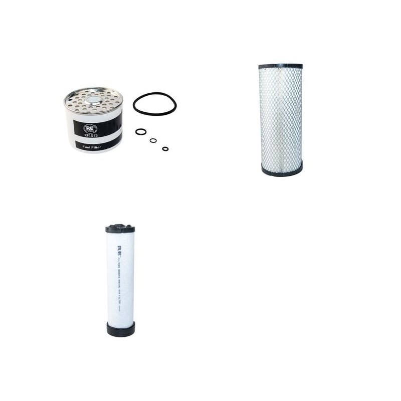 Filter Kit for Toro GroundsMaster 455 D with Mitsubishi CWD22 Engine