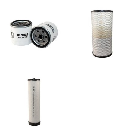 Filter Kit for Toro GroundsMaster 5900 D with Cummins QSB3.3 Engine  Year 2008-
