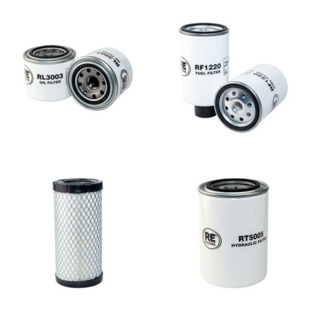 Filter Kit for Toro ReelMaster 3550 D with Kubota D1105Ef02 Engine 2014