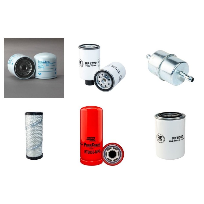 Filter Kit for Toro ReelMaster 5410 D with Kubota V1505T Engine  Year 2008-
