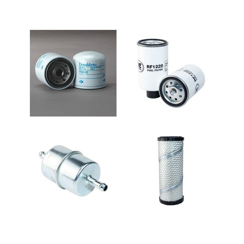 Filter Kit for Toro ReelMaster 5410 D Air Oil Fuel Filters with Kubota V1505T Engine  Year 2008-