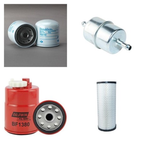 TORO REELMASTER 5610 CROSSTRAX Filter Service Kit Air Oil Fuel Filters w/Kubota V1505T Eng.   YR  -2007