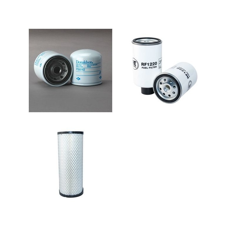 TORO REELMASTER 5610 CROSSTRAX Filter Service Kit Air Oil Fuel Filters w/Kubota V1505T Eng.   YR  2008-