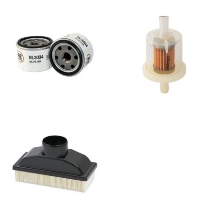 Filter Kit for Toro Time Cutter ZS 4200 T with Kawasaki FR600VEngine