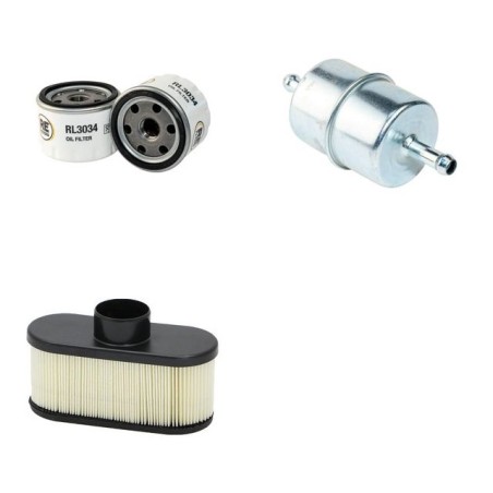 TORO TITAN ZX 5420 Filter Service Kit w/Kawasaki Fr691V Eng. 2012- HP 24 CH
