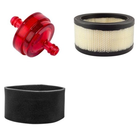 Filter Kit for Toro Traperake S 2000 Air Oil Fuel Filters with Kohler Engine