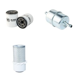 Filter Kit for Toro Workman 3000 Air Oil Fuel Filters with Mitsubishi Engine SN 27 CH  27 CH