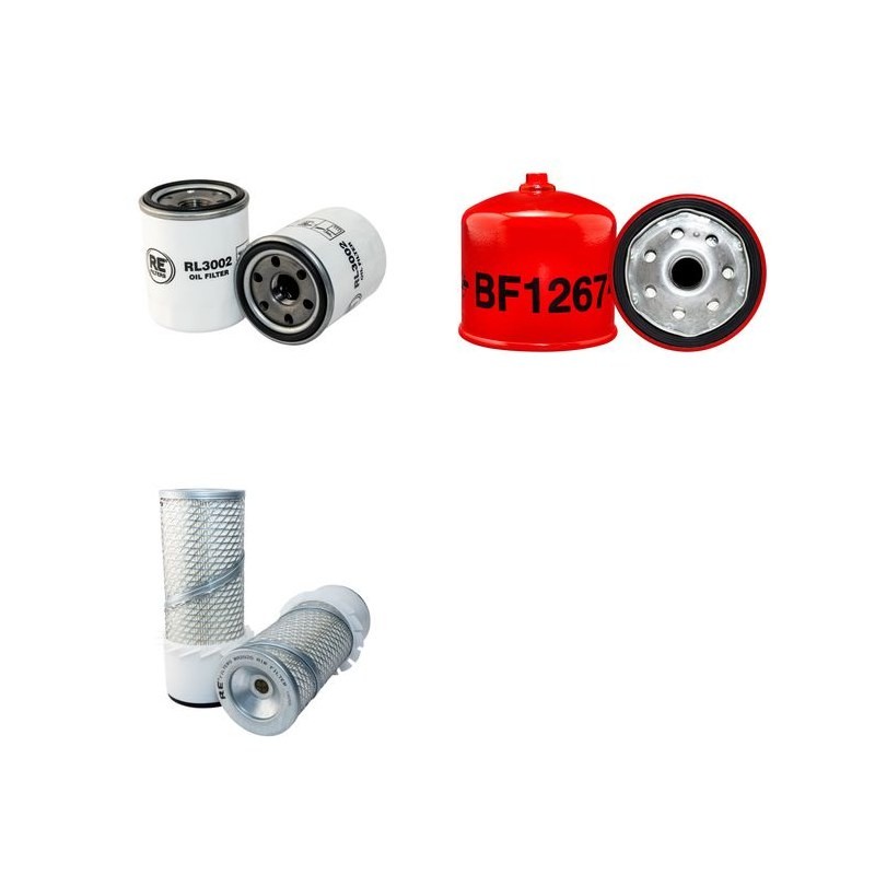 Filter Kit for Toro Workman 3000 Air Oil Fuel Filters with Mitsubishi Engine SN 21 CH  21 CH