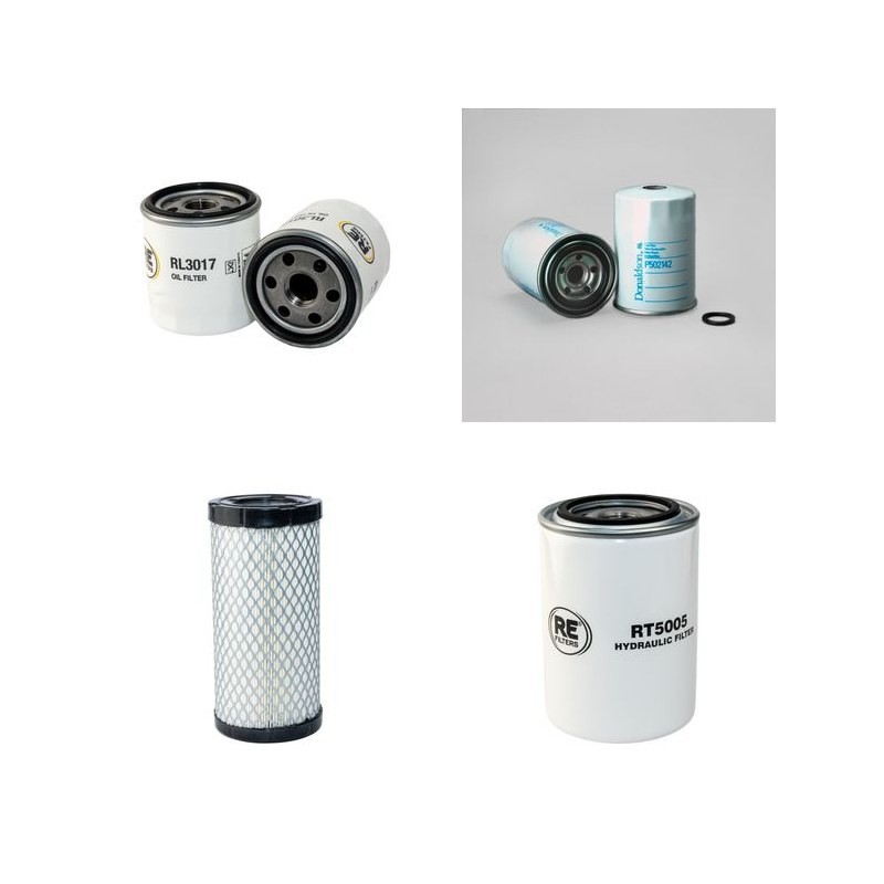 Filter Kit for Toro ZMaster 597 D Commercial with Daihatsu Engine