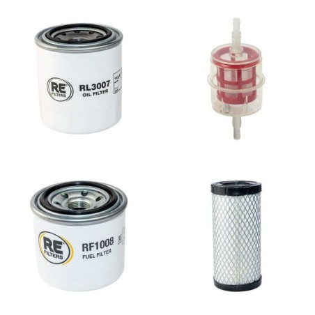 TOWERLIGHT VT 1 VARRANT B Filter Service Kit w/Kubota D1105 Eng.