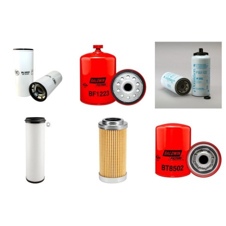 BOMBARDIER BR 400 Filter Service Kit w/Cummins 6CTA8.3 Eng.