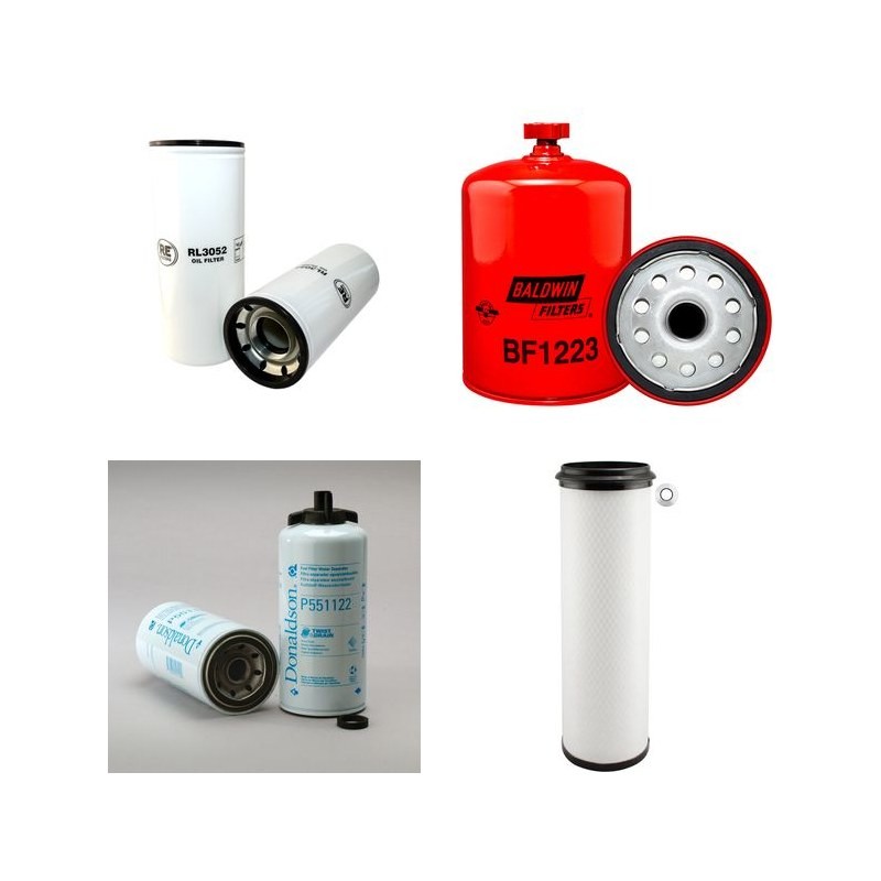 BOMBARDIER BR 400 Filter Service Kit Air Oil Fuel Filters w/Cummins 6CTA8.3 Eng.
