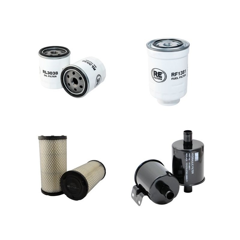 TOYOTA 02-8 FDF 30 Filter Service Kit w/TOYOTA 1DZ-III Eng.   YR  2016