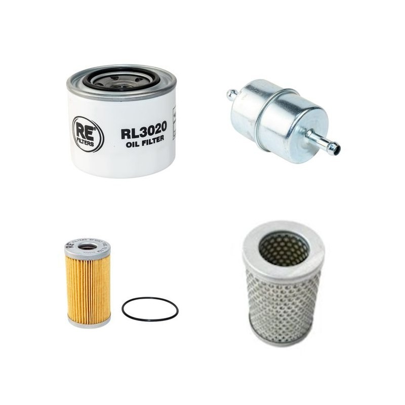 TOYOTA 3 SDK 5 Filter Service Kit Air Oil Fuel Filters w/Yanmar 3TN82 Eng.