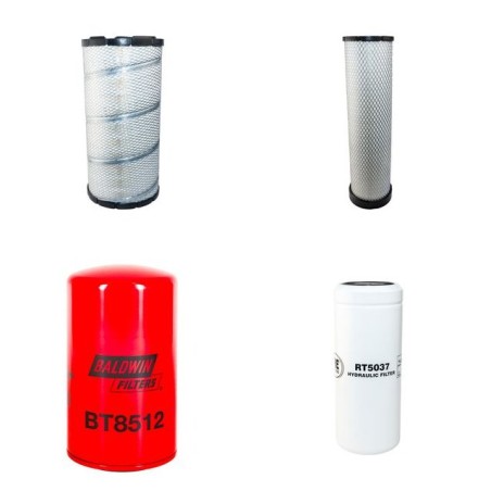 TOYOTA 4 FD 100 Filter Service Kit w/Hino Jm97-V Eng. 4FD120-10169