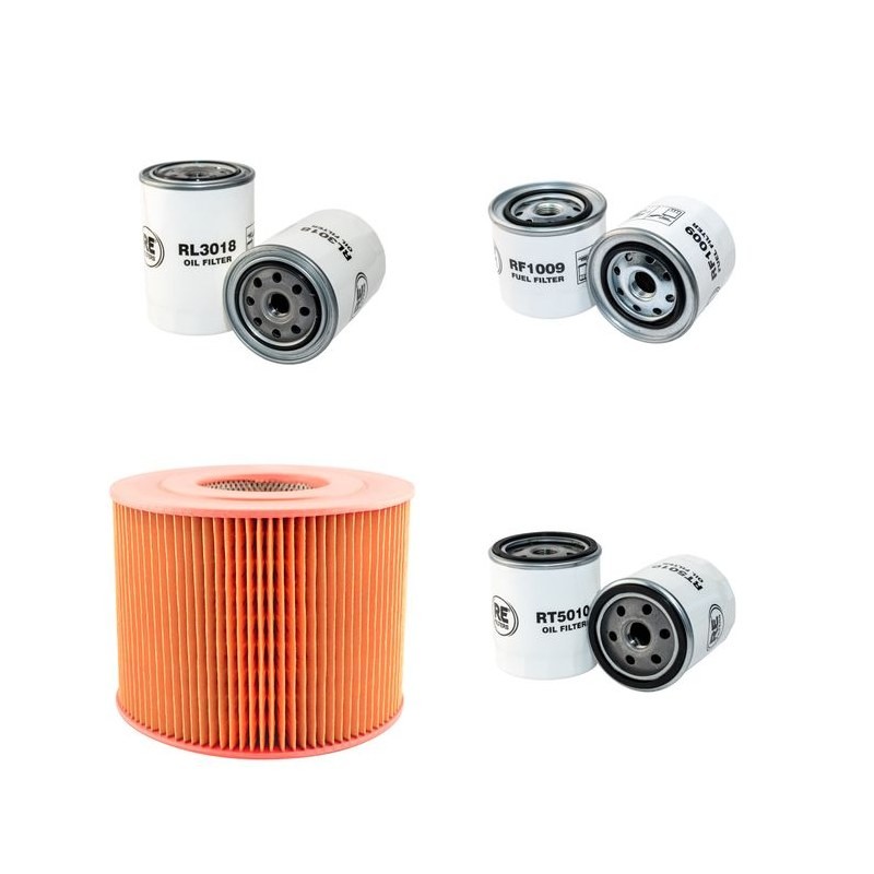 TOYOTA 4 FD 25 Filter Service Kit w/ 2J Eng.