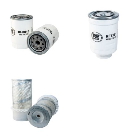 TOYOTA 5 FD 60 Filter Service Kit Air Oil Fuel Filters w/TOYOTA 1DZ Eng.      11371