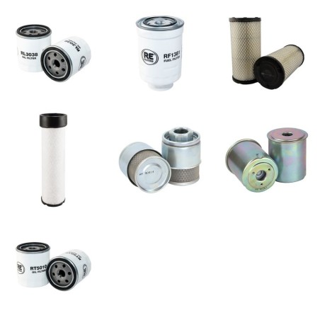 TOYOTA 62-7 FDF 25 Filter Service Kit w/TOYOTA 1DZII Eng.