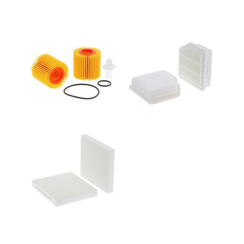 TOYOTA ALPHARD 2.5 Filter Service Kit w/ 2AR-FE Eng.   YR  01.15-  AGH30W/AYH30W