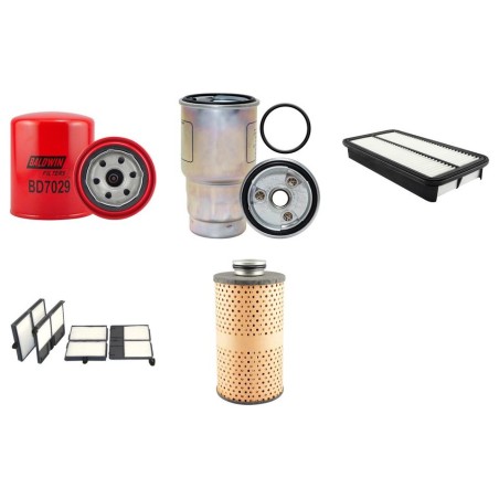 TOYOTA AVENSIS 1.9 D Filter Service Kit w/ 1CD-FTV Eng.   YR  09.02-02.03 115 CH T22