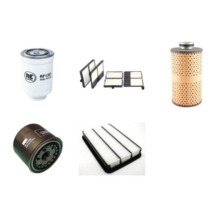 TOYOTA AVENSIS 2.0 D4-D Filter Service Kit w/ 1CD-FTV Eng.   YR  05.01- 116 CH T22/CLM20