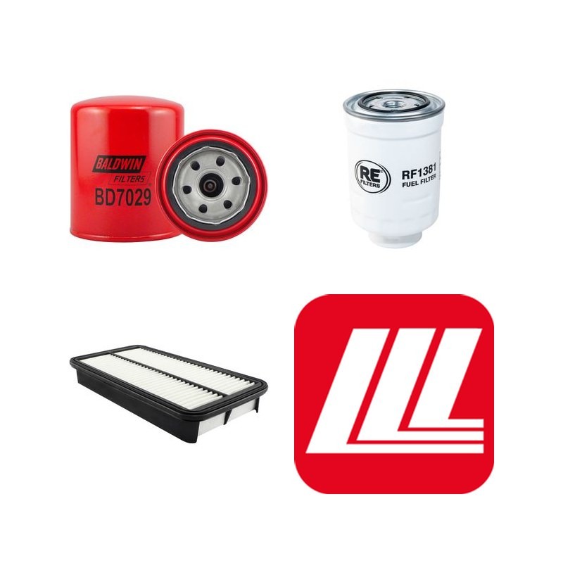 TOYOTA CARINA II 2.0 D Filter Service Kit w/ 2C Eng.   YR  12.87-05.92  T17