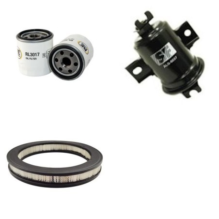 TOYOTA CELICA 1.6 GT Filter Service Kit w/ 4A-GELC Eng.   YR  12.85-01.90  AT160