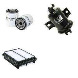 TOYOTA CELICA 1.6I 16V DOHC Filter Service Kit w/ 4A-GELC Eng.   YR  08.87-01.90  AT160