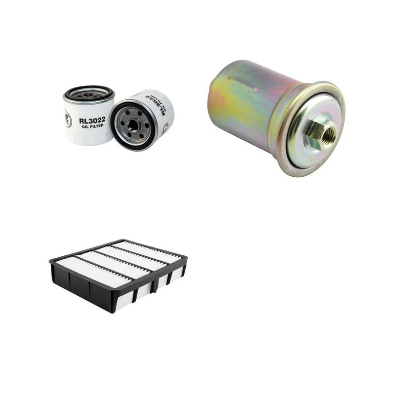 TOYOTA CHASER 2.0 Filter Service Kit w/ 1G-FE Eng.   YR  10.92-09.96  E-GX90