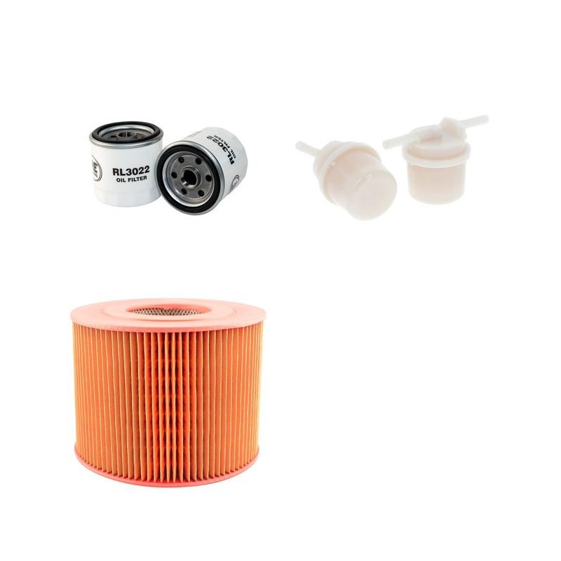 TOYOTA COASTER 4000 D Filter Service Kit w/TOYOTA 22R Eng.   YR  01.90-01.93  T-RB20