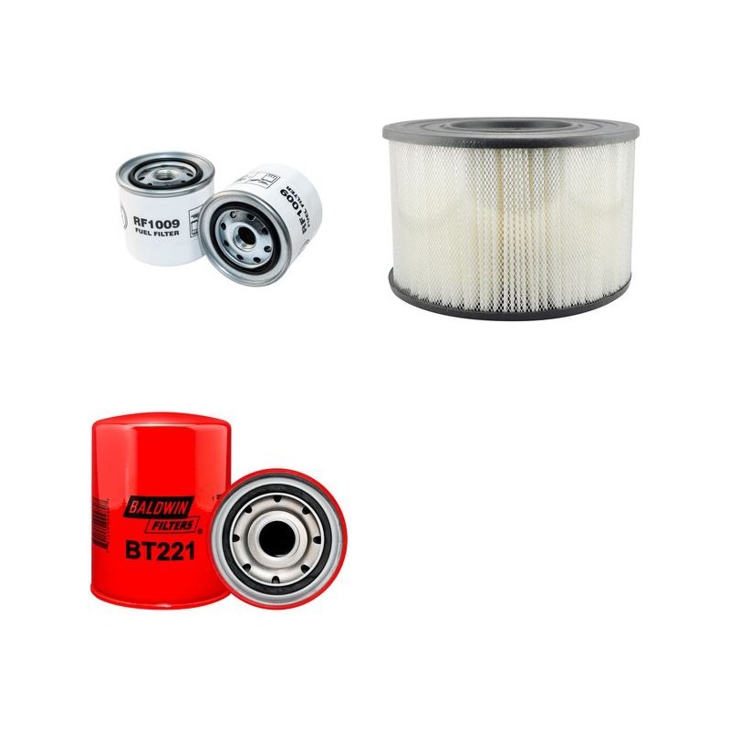 TOYOTA COASTER 4000 D Filter Service Kit w/TOYOTA 12H-T Eng.   YR  10.85-01.90  N-HB31